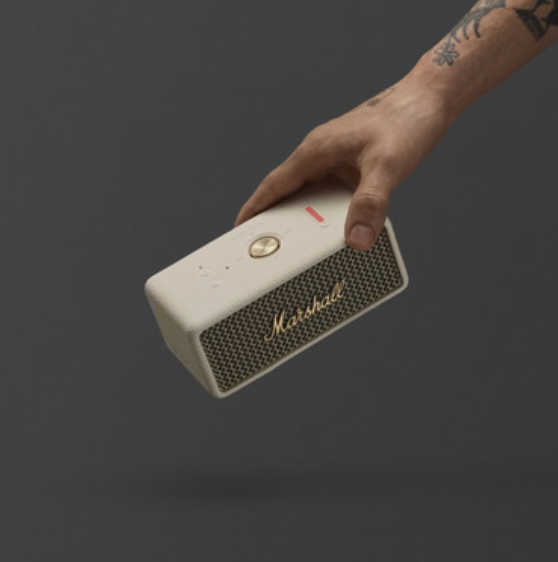 Marshall Emberton III Portable Stereo Speaker – Cream – 20 W