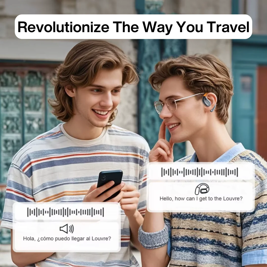 TalkFlow Pro - Auriculares Traductores AI 3 en 1