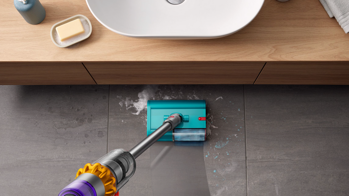 Aspiradora y Lavadora de Suelos Dyson V15s Detect Submarine™