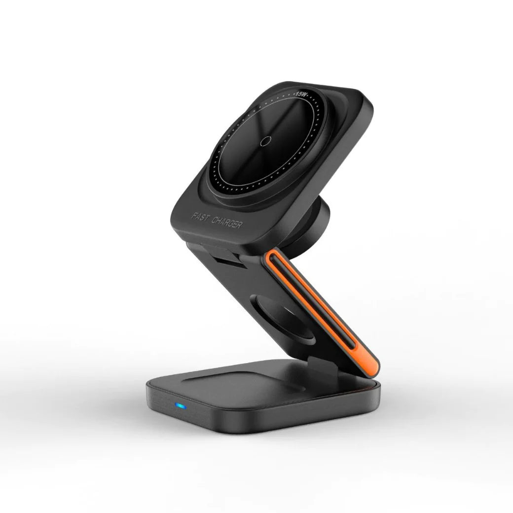 Cargador Inalámbrico Plegable 3 en 1